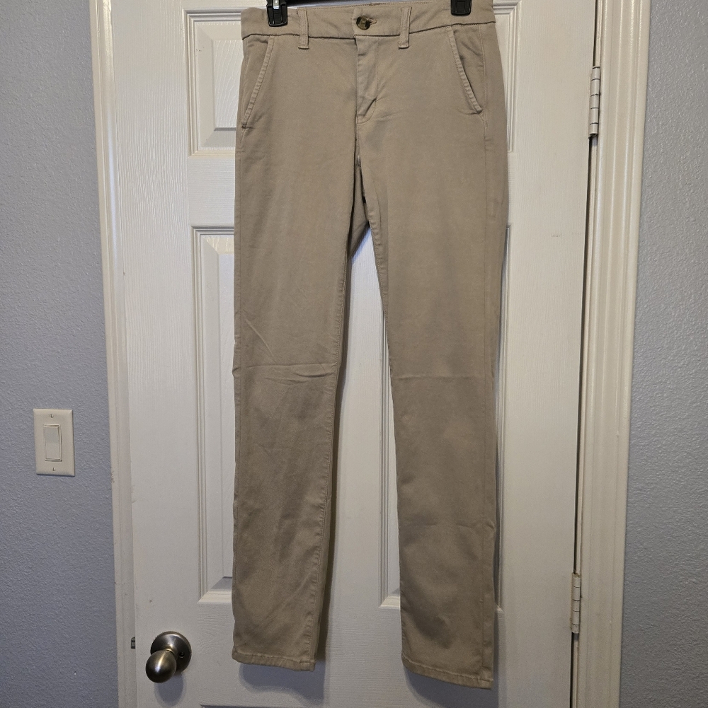 American Eagle Outfitters Women's Tan Skinny Pants